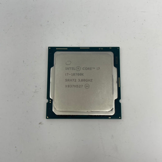 Intel Core i7-10700K 3.80GHz 8 Core SRH72 16 Thread LGA 1200