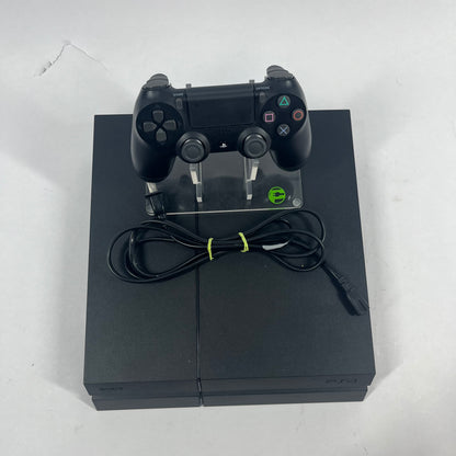 Sony PlayStation 4 Black Console Gaming System PS4 500GB CUH-1215A