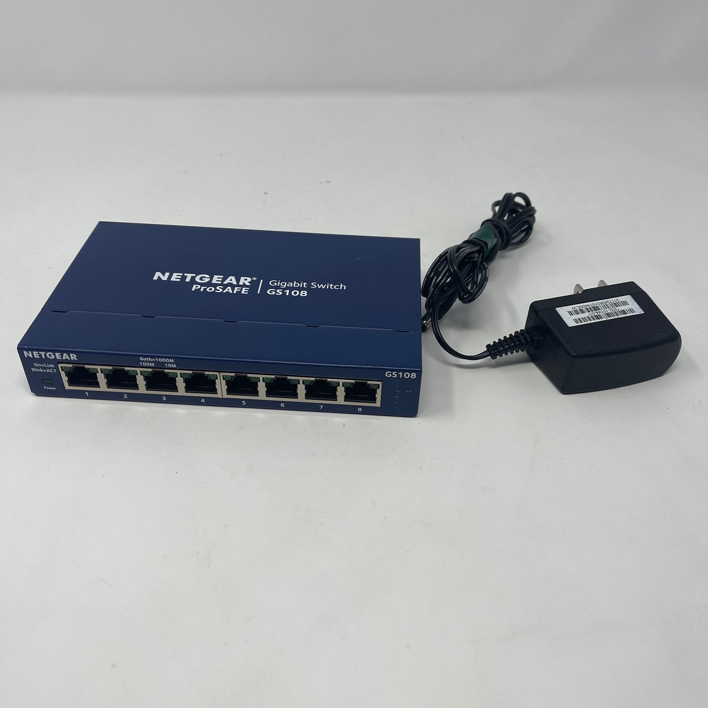 Netgear ProSafe GS108 8-Port Gigabit Desktop Switch GS108V4