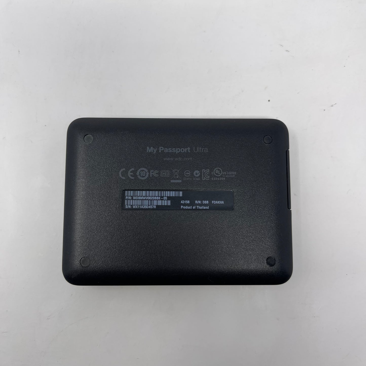 Western Digital WD 2.5" My Passport Ultra 2TB USB-A HDD WDBMWV0020BBK -05