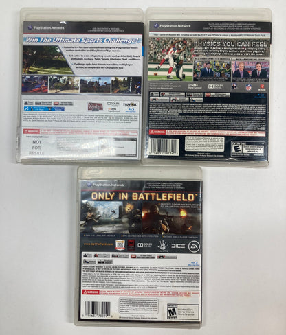 Lot of 3 Playstation 3 Games ( PS3 )