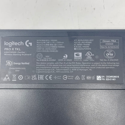 Logitech Pro X TKL Keyboard D100428
