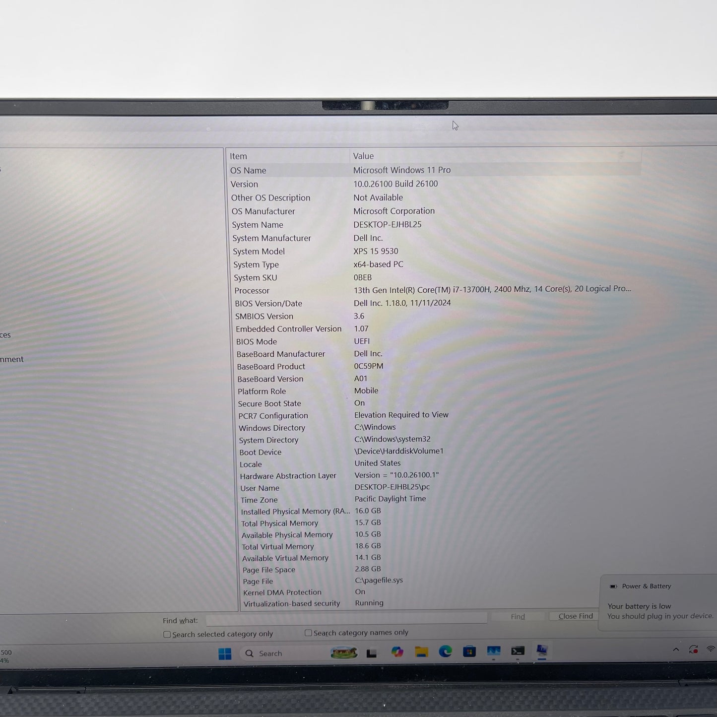 Dell 15 9530 15.6" i7-13700H 2.4GHz 16GB RAM 512GB SSD