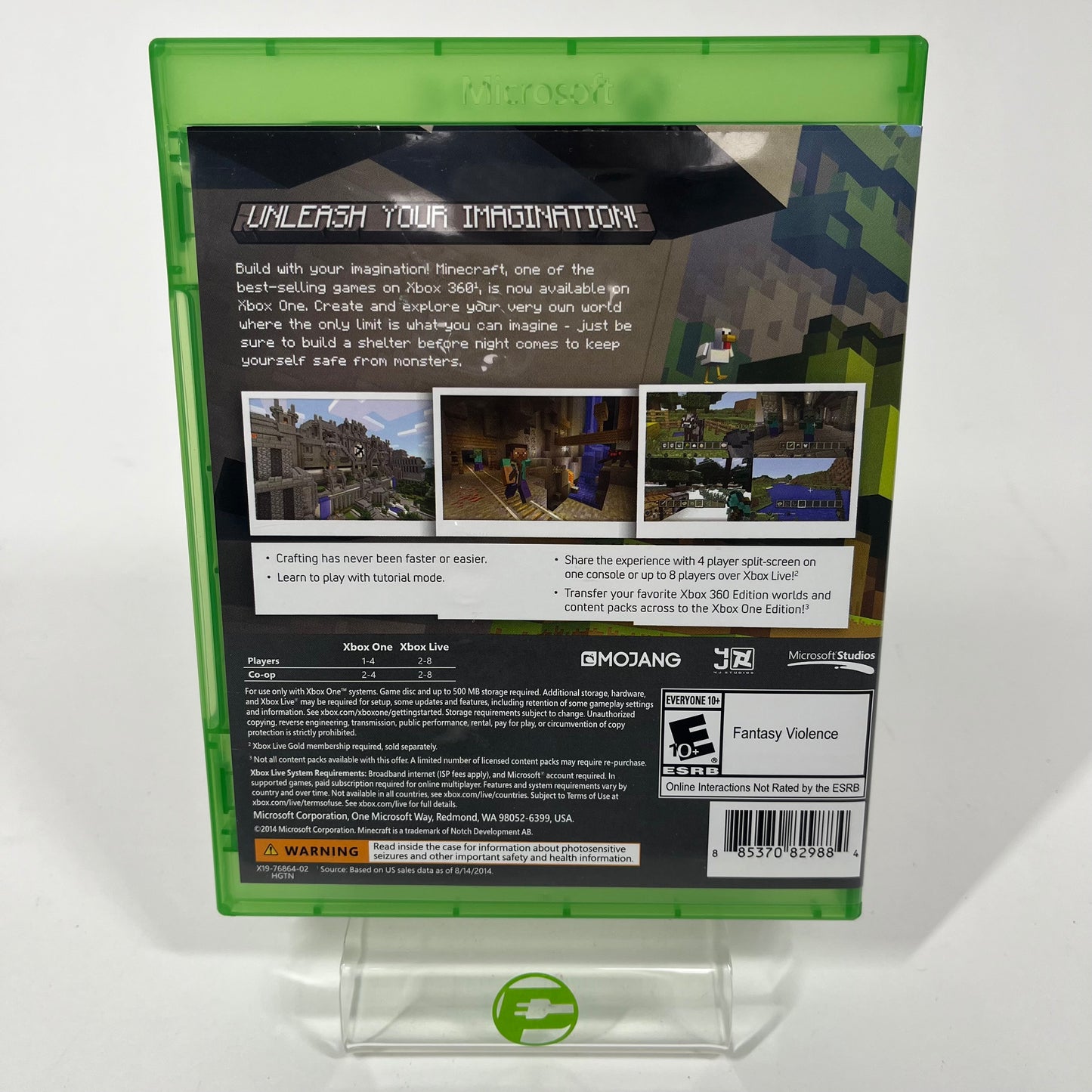 Minecraft [Xbox One Edition] (Microsoft Xbox One, 2014)