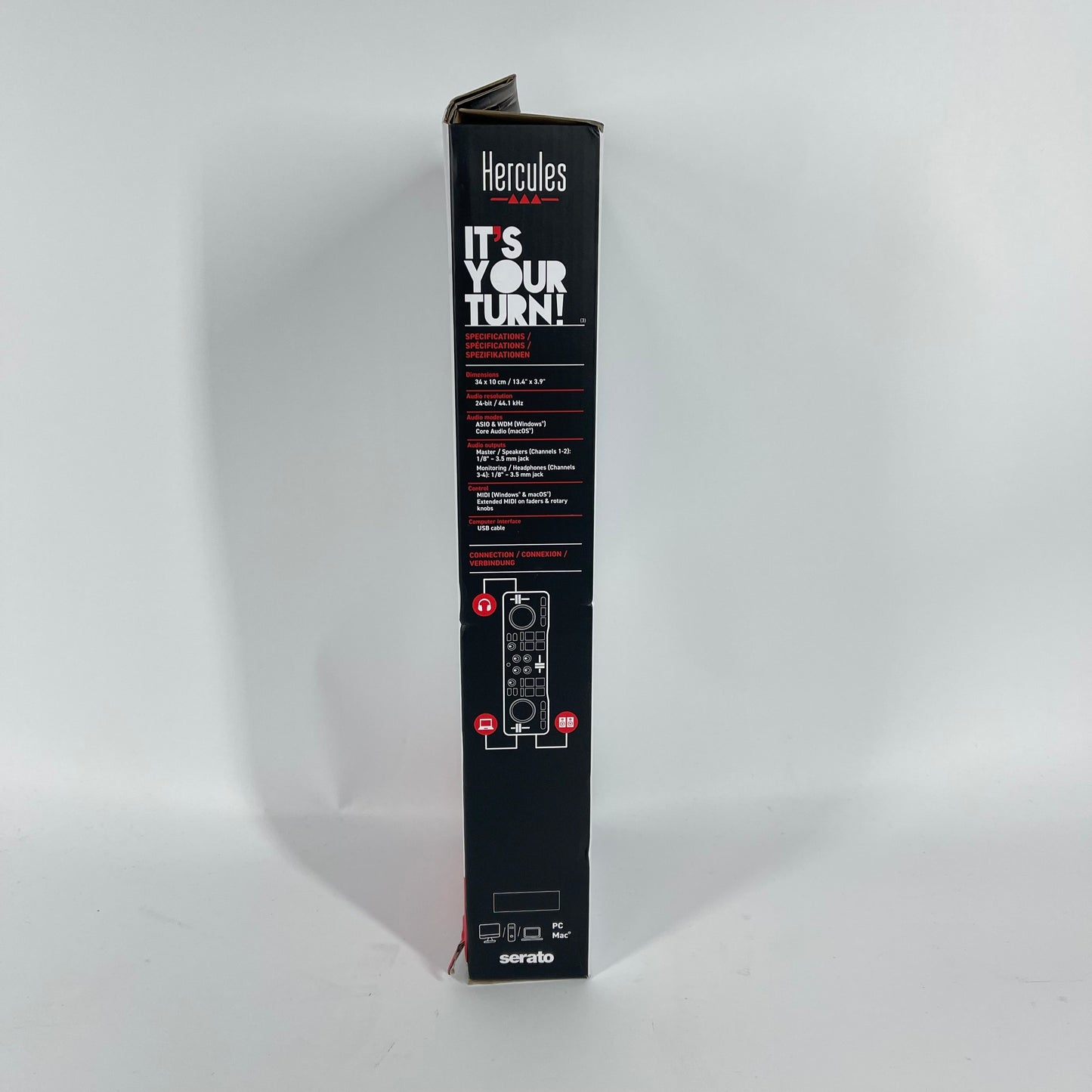 New Hercules DJ Control Starlight 2-channel DJ controller