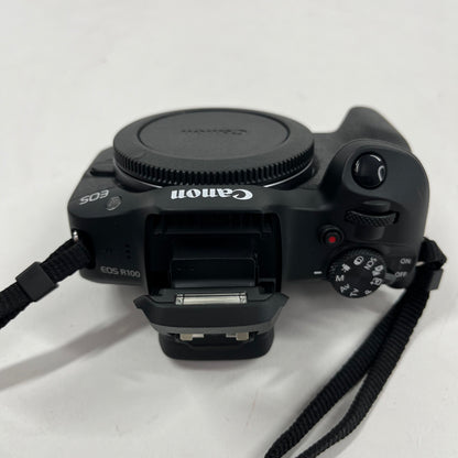 Canon EOS R100 24.1MP Mirrorless RF-S 18-45mm F4.5-6.3 IS STM Lens Kit