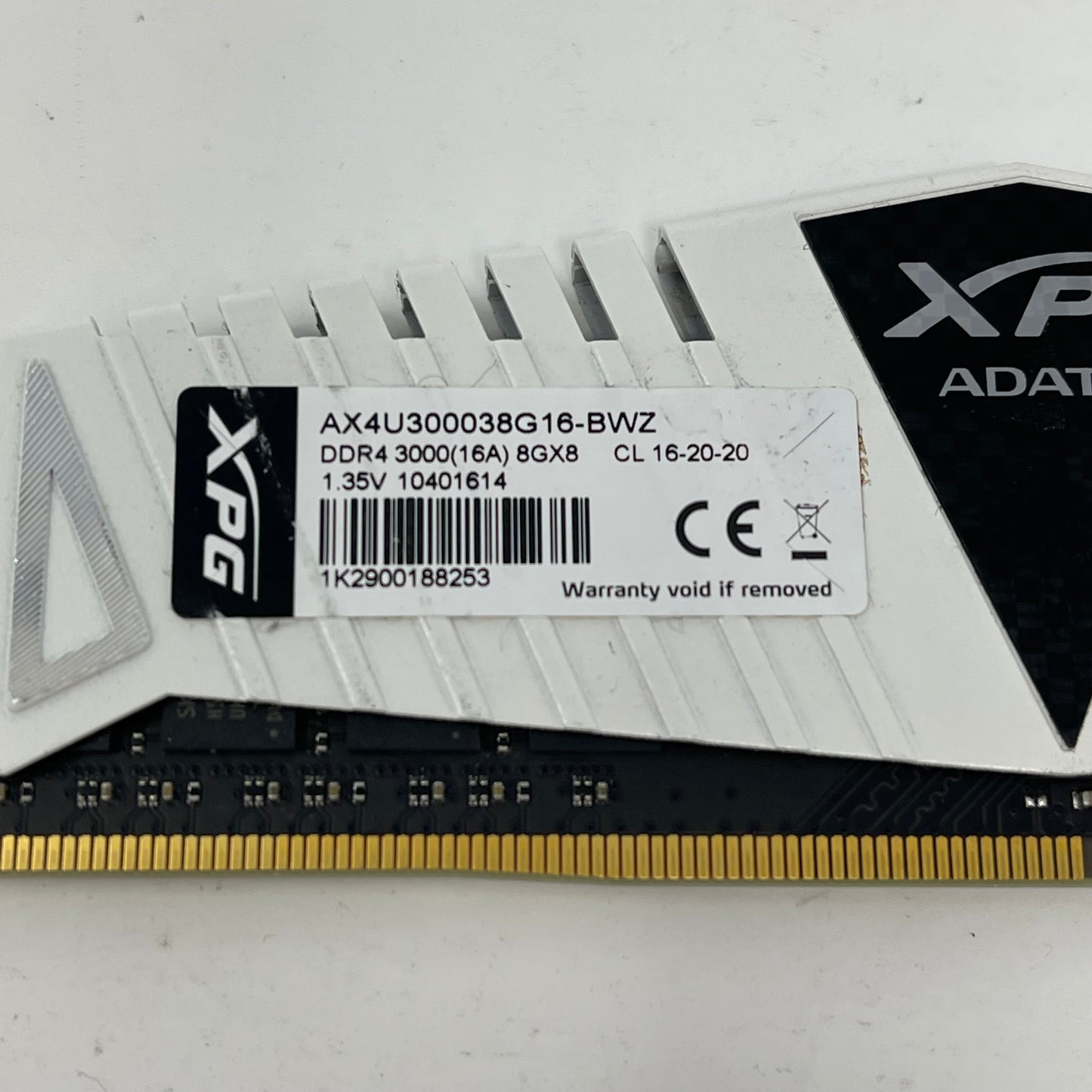 ADATA XPG 8GB (1x8GB) RAM DDR4 3000MHz