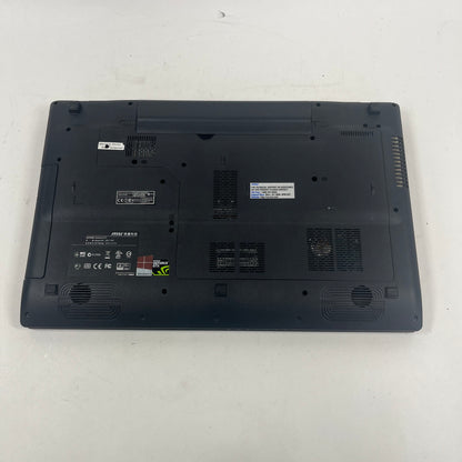 MSI GE70 2PE GE70 2PE 17" i7-4710HQ 12GB RAM 1TB HDD NVIDIA GeForce GTX 860M