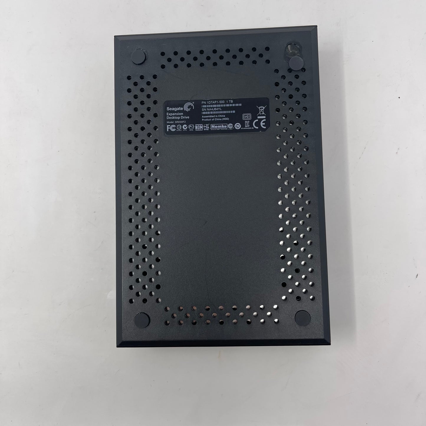 Seagate 3.5" Expansion Desktop Drive 1TB USB-A HDD 1D7AP1-500
