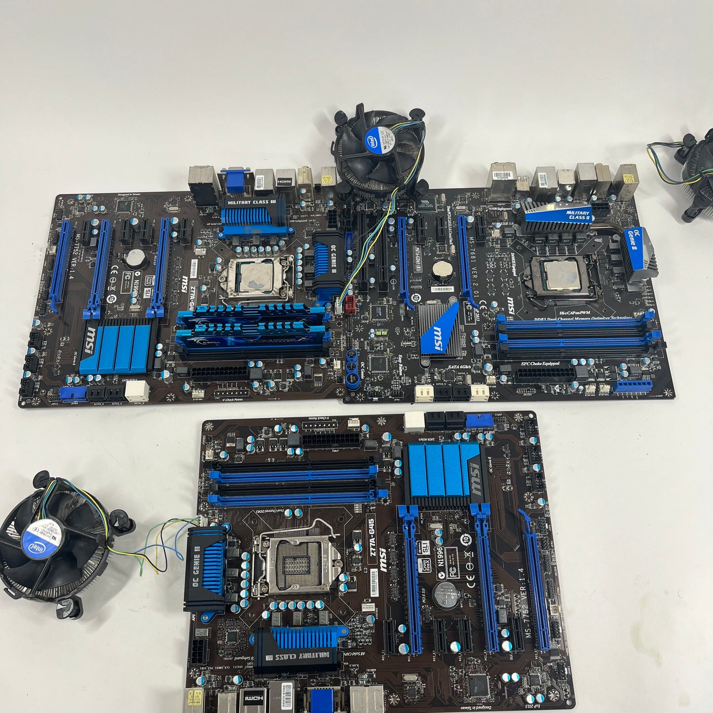 MSi P67A-GD56 (B3) 2 Z77A-G45