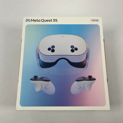 New Meta Quest 3S 128GB Standalone All-in-One VR Headset MC-1163442-02