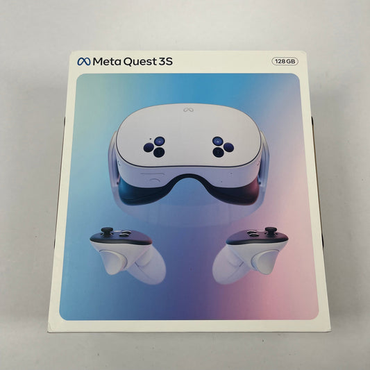 New Meta Quest 3S 128GB Standalone All-in-One VR Headset MC-1163442-02