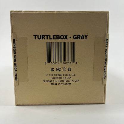 New Turtle Box Speaker Waterproof GRAY