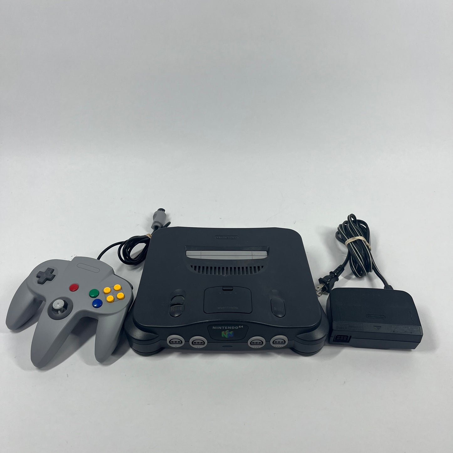 Nintendo 64 N64 Video Game Console NUS-001 Smoke/Clear Black