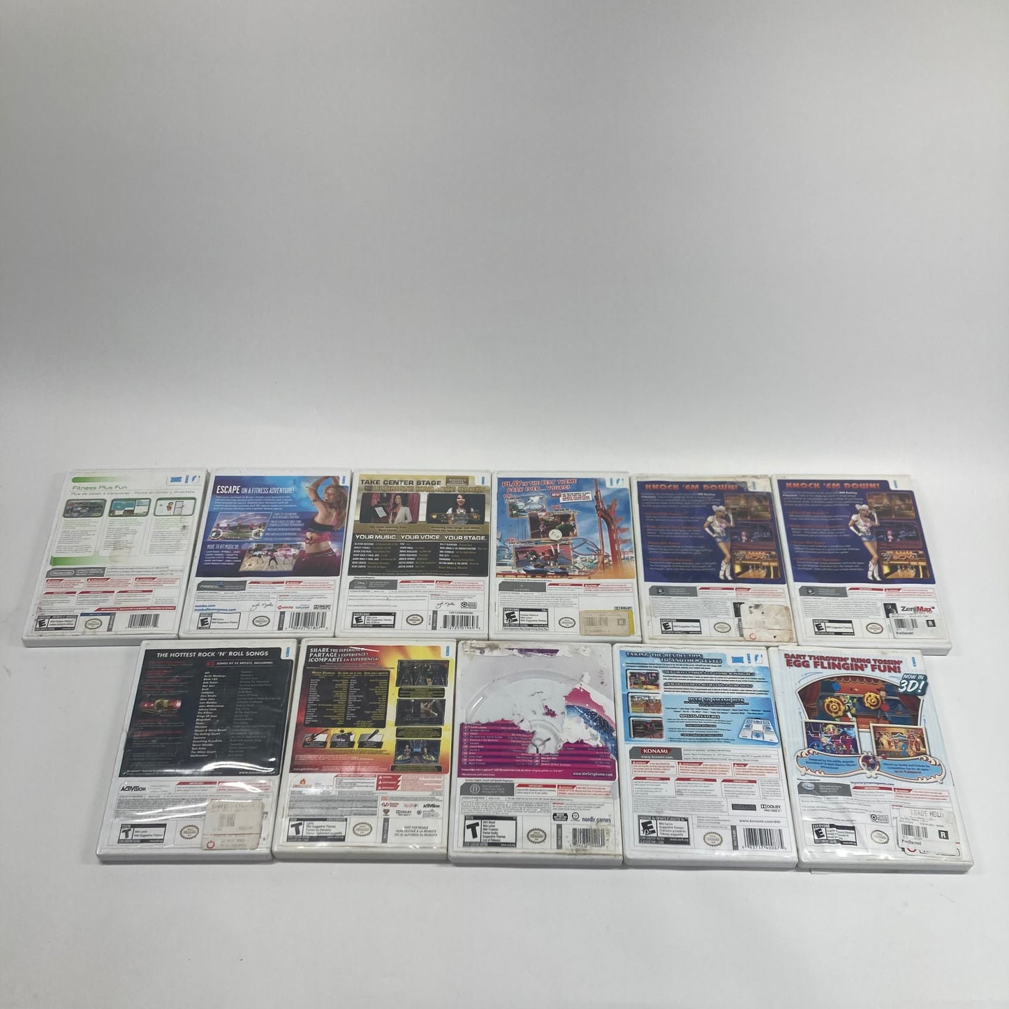 Lot of 11 Nintendo Wii Games