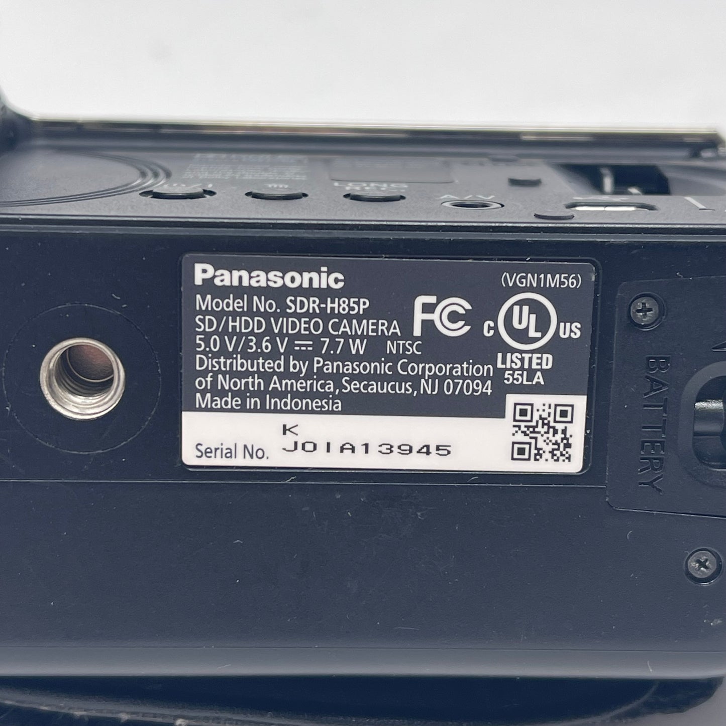 Panasonic SDR-H85