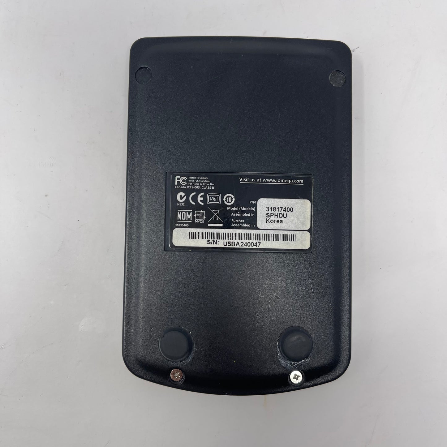 Iomega 2.5" Select 500GB USB-A HDD 31817400