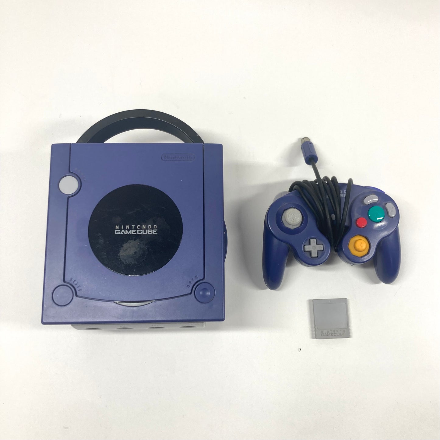 Nintendo GameCube Video Game Console DOL-001 Blue