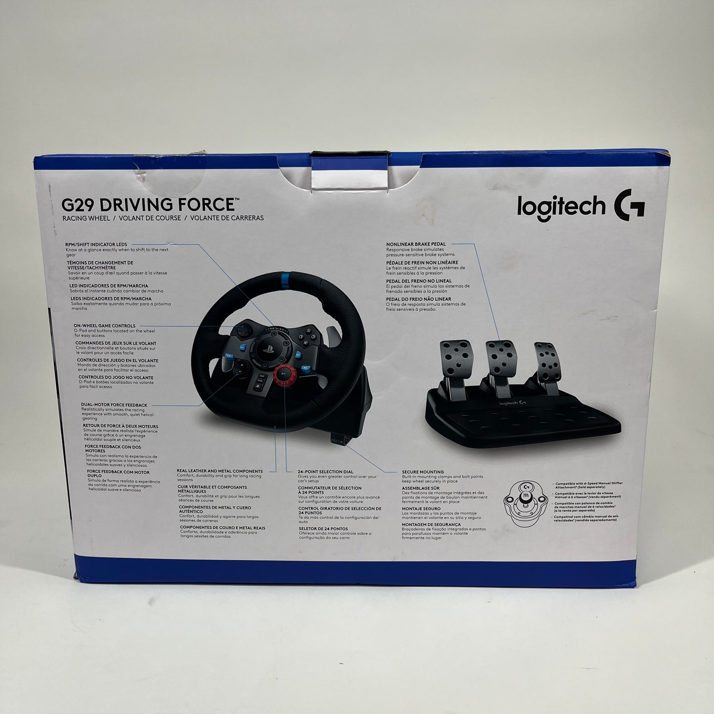 Logitech G29 Driving Force Racing Wheel W-U0002