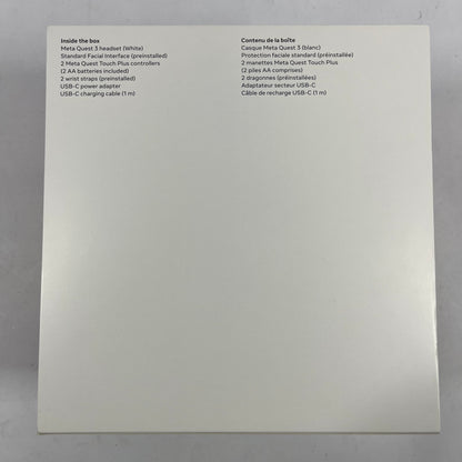 New Meta Quest 3 512GB Virtual Reality Headset 899-00583-01