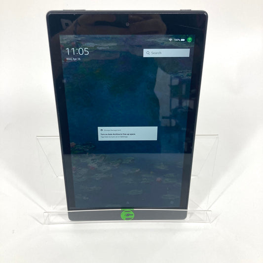 WiFi Only Amazon Kindle Fire HD 10 32GB Black M2V3R5 [has scratches]