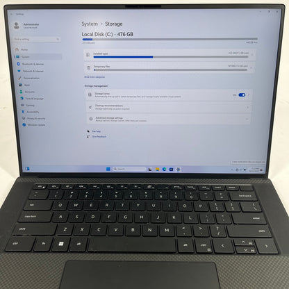 Dell XPS 15 9520 15.6" i5-12500H 2.5GHz 16GB RAM 512GB SSD
