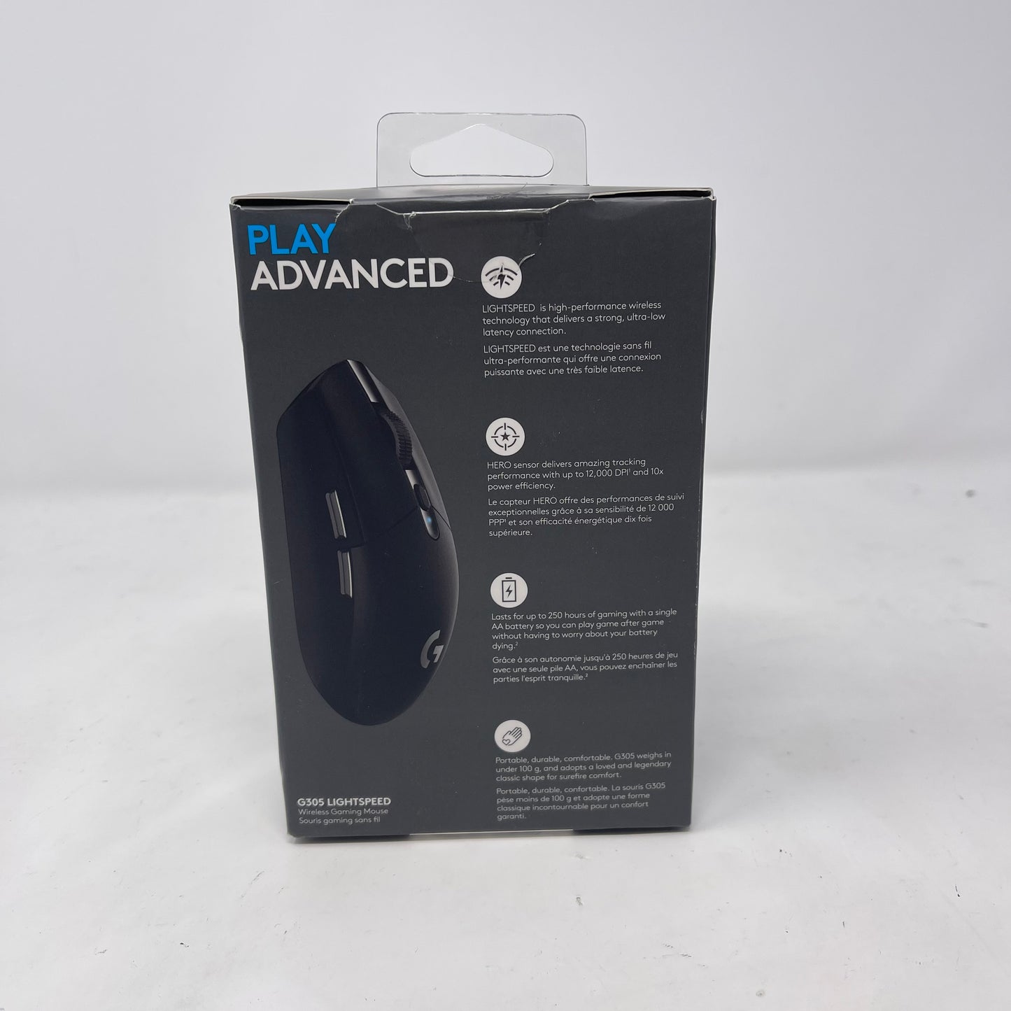 Logitech G305 Lightspeed 910-005280 Wireless Wireless Gaming Mouse Black
