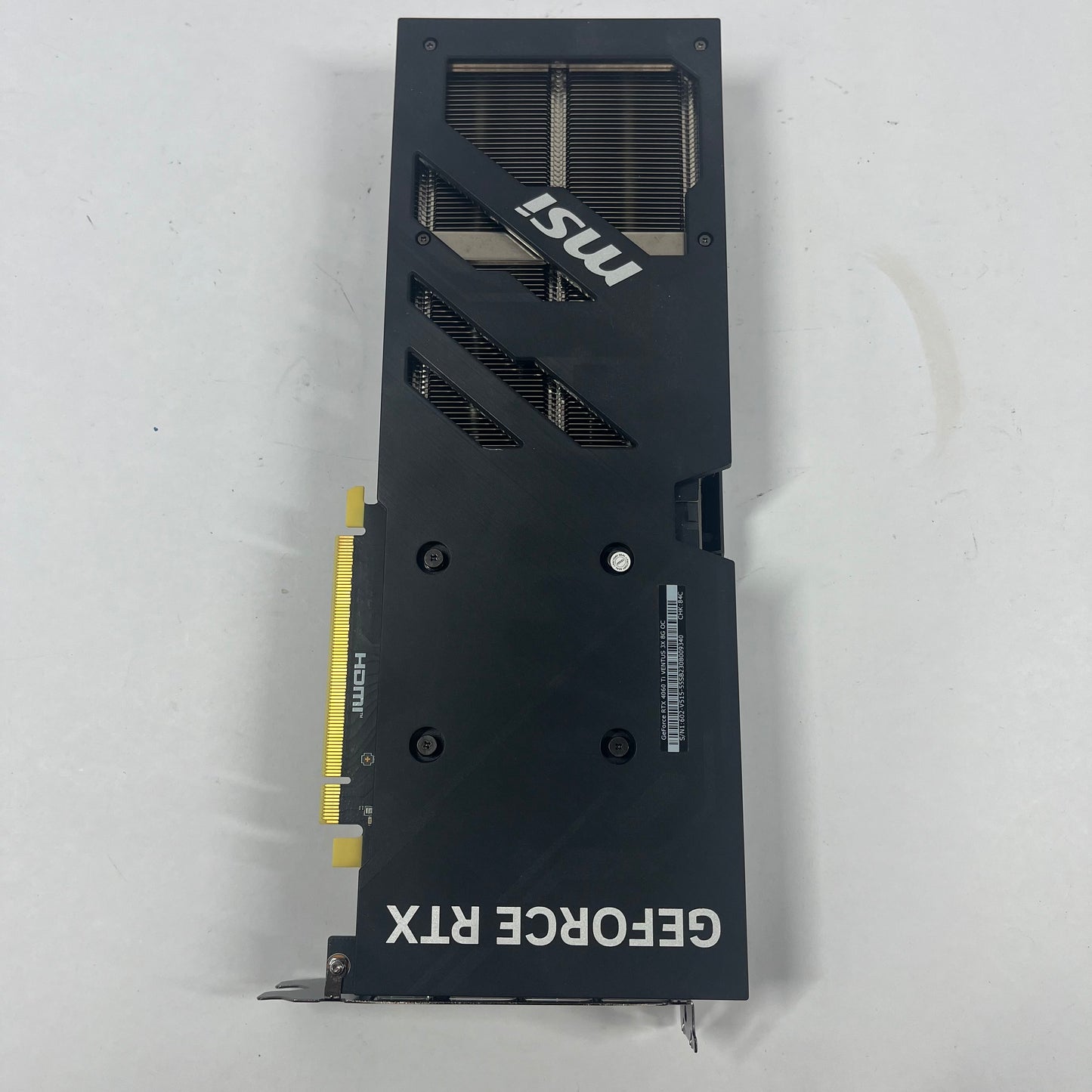 MSI GeForce RTX 4060 Ti Ventus 3X OC 8G