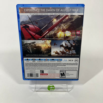Battlefield 1 (Sony PlayStation 4 PS4, 2016)