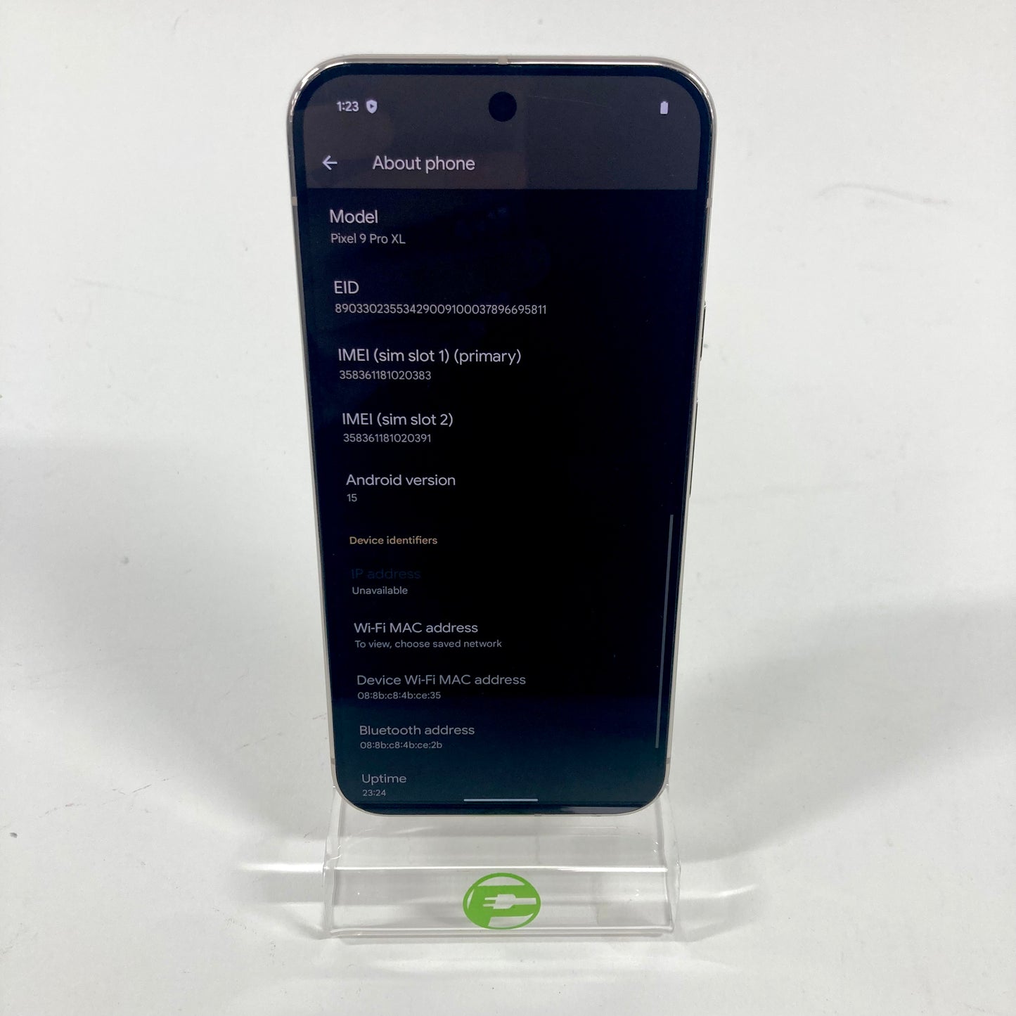 Unlocked Google Pixel 9 Pro XL 256 GB White GA05900-US
