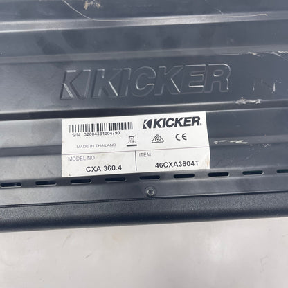 Kicker CXA360.4 360 Watts 4-Channel 4 Channels. Car Amplifier 46CXA3604