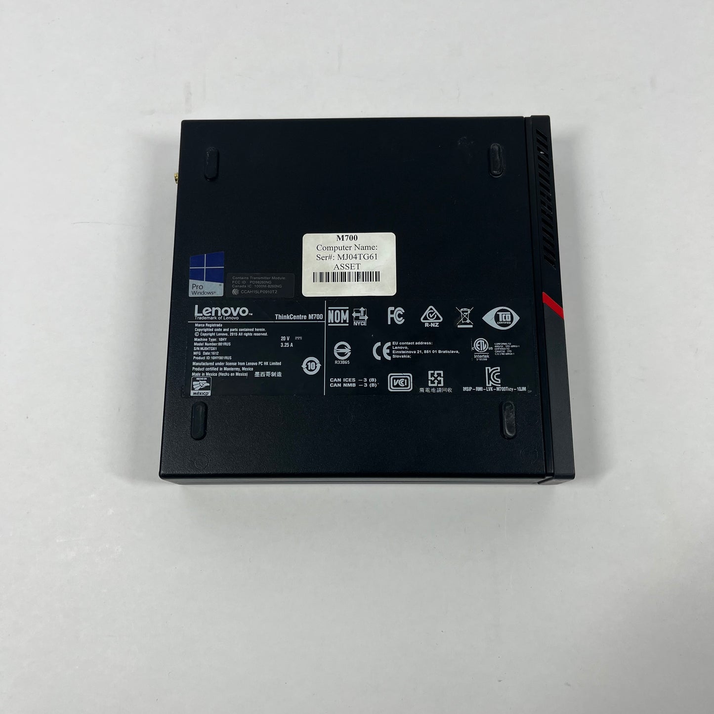 Lenovo ThinkCentre M700 8GB RAM