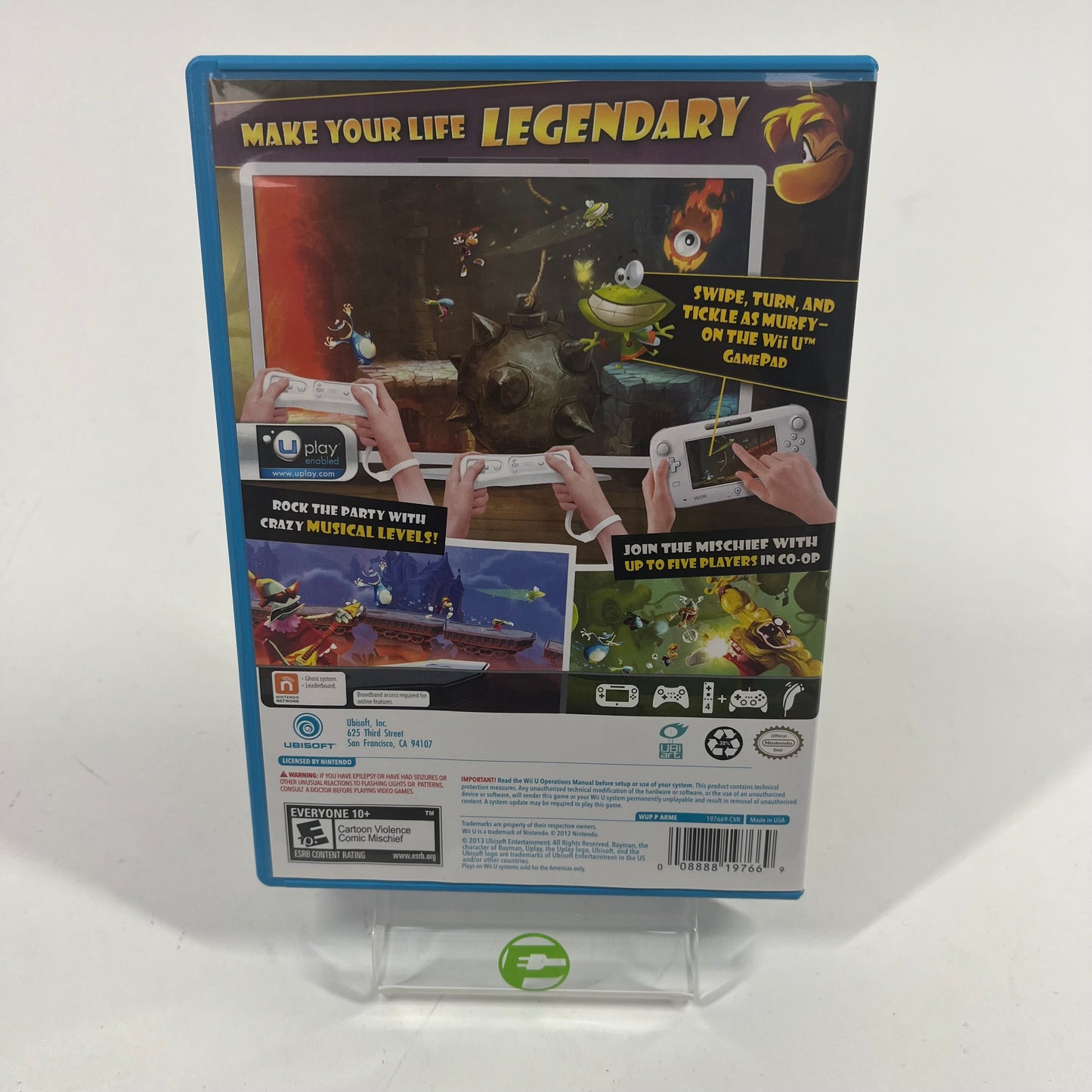 Rayman Legends [Gamestop Edition] (Nintendo Wii U, 2013)