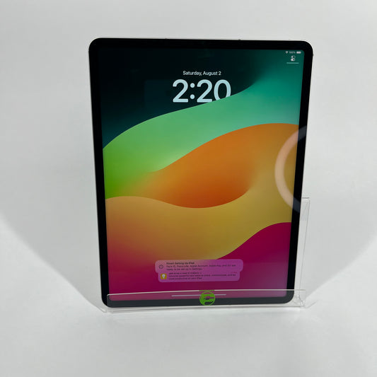 Unlocked Apple iPad Pro 12.9" 6th Gen 128GB Silver NP5Y3LL