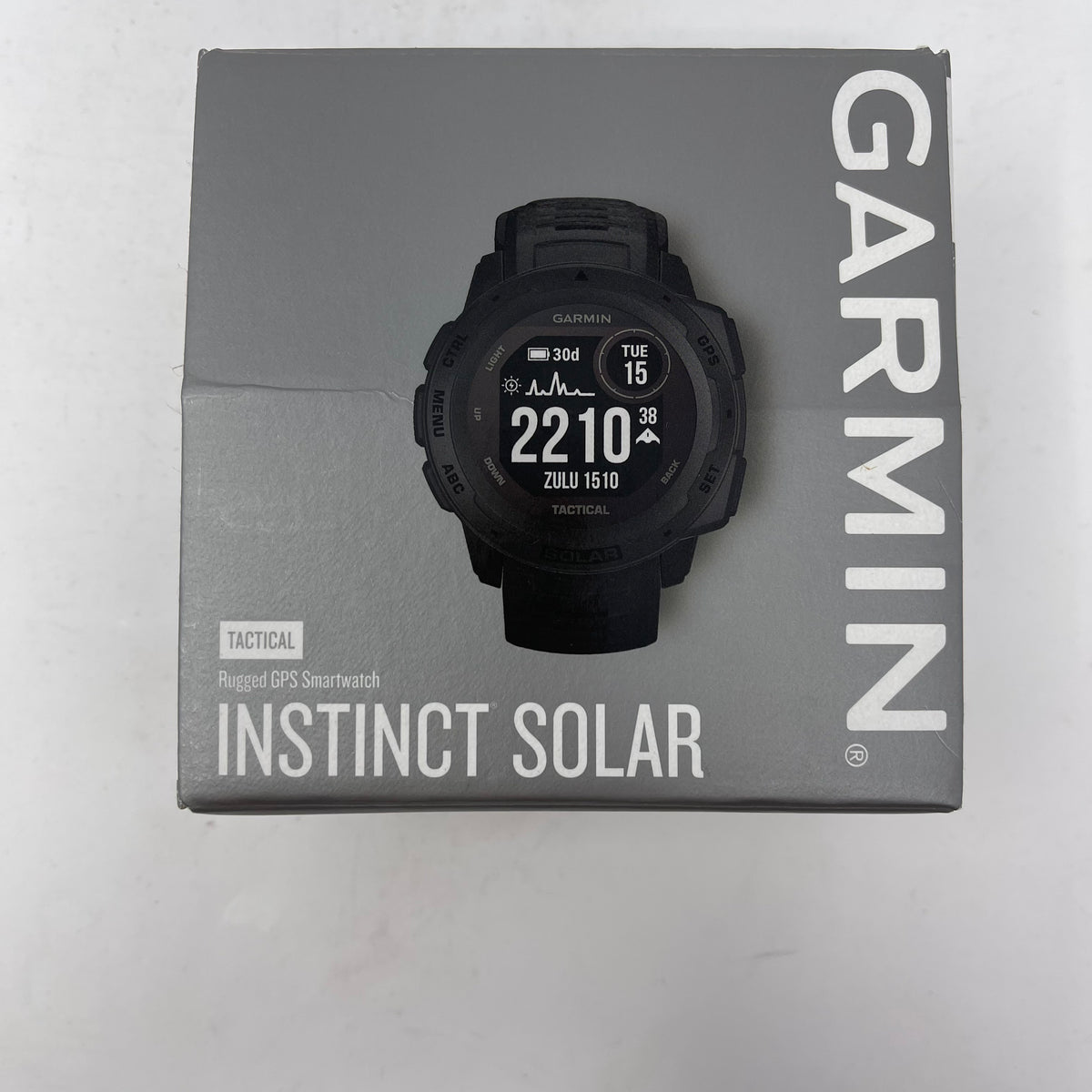 Garmin Tactical Instinct Solar 1 45mm Rugged GPS Smartwatch