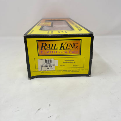 M.T.H. Electric Trains RailKing Modern Reefer O Gauge Model Train Freight Car 