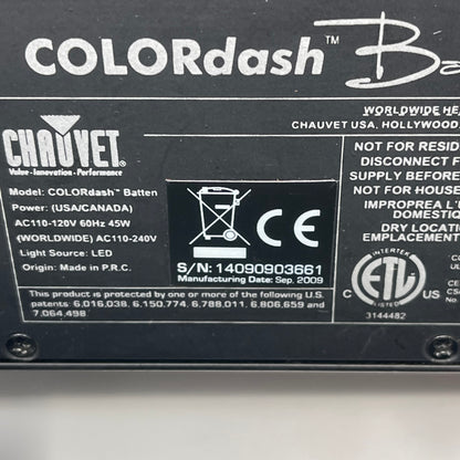 CHAUVET COLORdash Batten