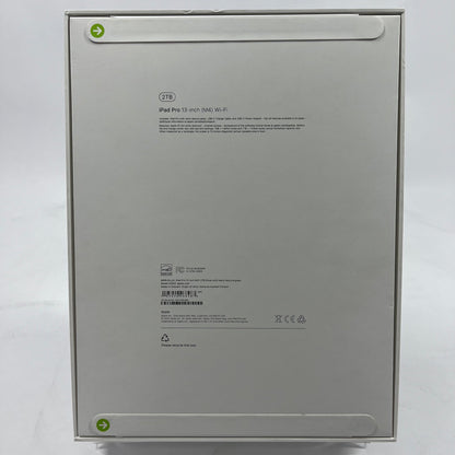 New WiFi Only Apple iPad Pro 13" M4 2TB White MWRJ3LL/A