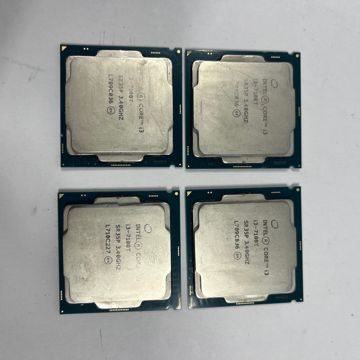 Intel i3-7100T 3.40GHz Dual Core SR35P 4 Thread LGA 1151 Not Tested