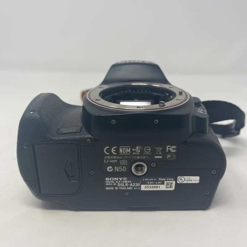 Sony Alpha 230 10.2MP Digital SLR DSLR Camera