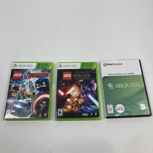 Lot of 3 Microsoft Xbox 360 Games