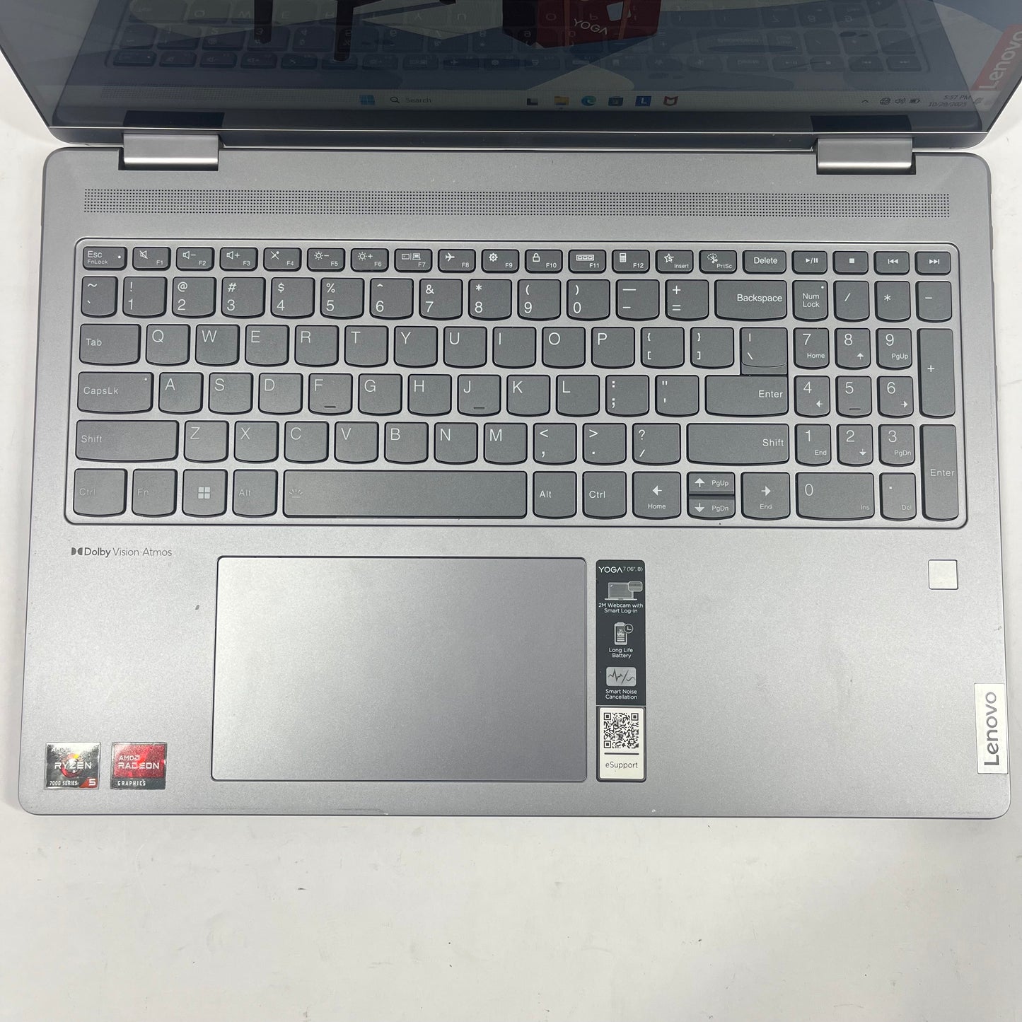 Lenovo Yoga 7 16ARP8 16" Ryzen 5 7535U 2.9GHz 8GB RAM 512GB SSD