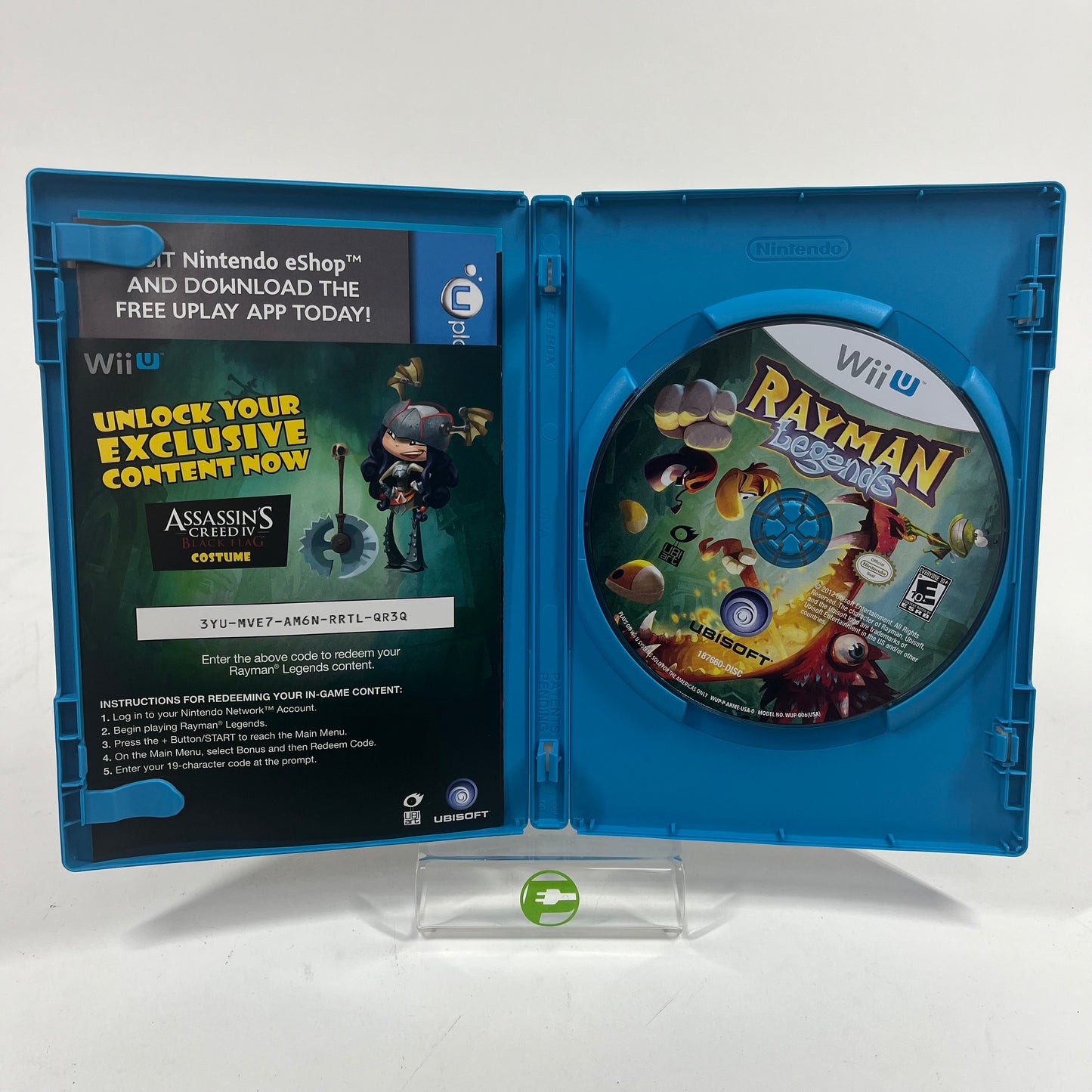 Rayman Legends [Gamestop Edition] (Nintendo Wii U, 2013)