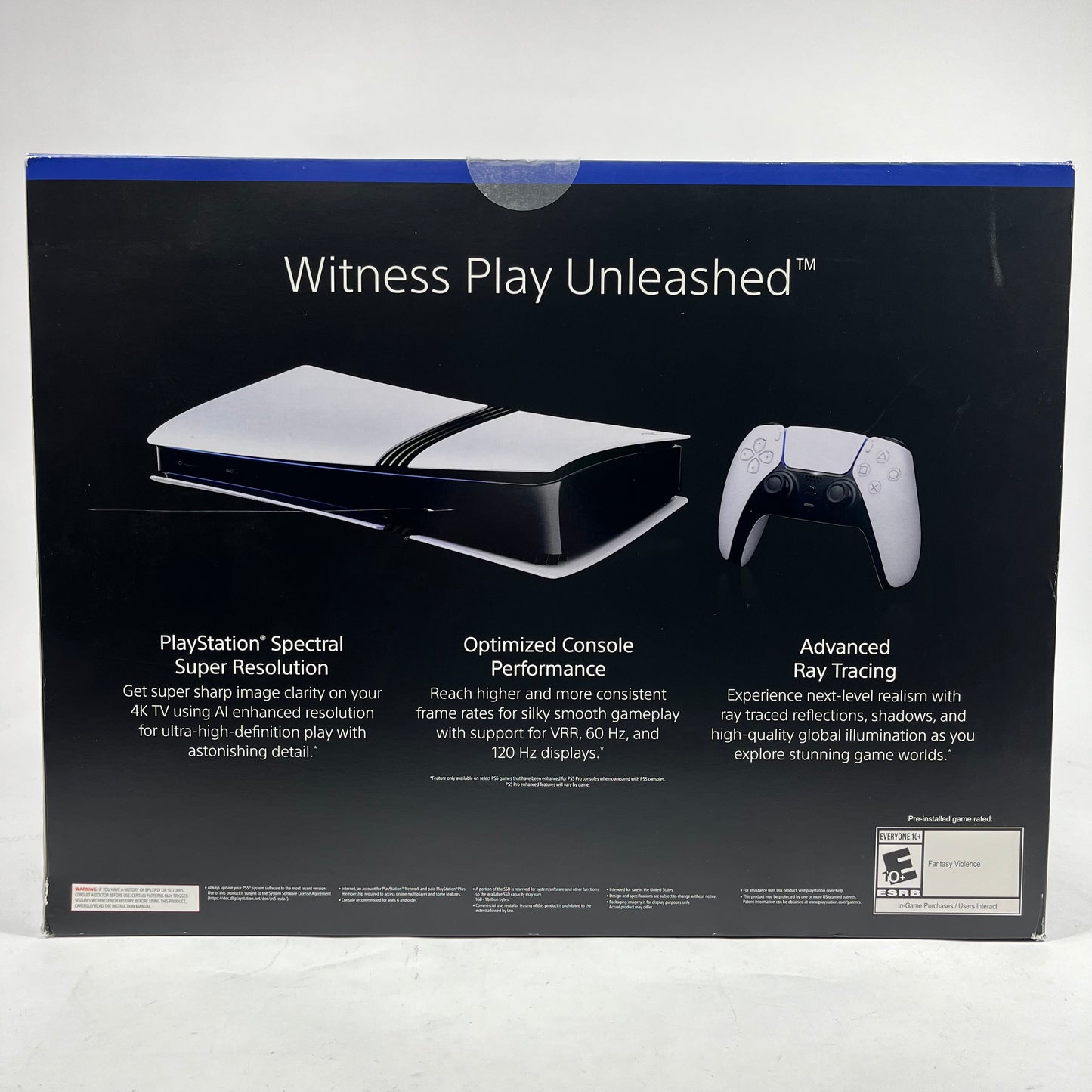 New Sony PlayStation 5 Pro Digital PS5 2TB Black Console Gaming System CFI-7019