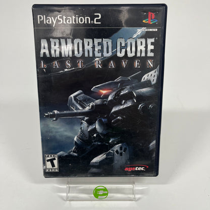 Armored Core Last Raven (Sony PlayStation 2 PS2, 2006) (USED) Missing Manual