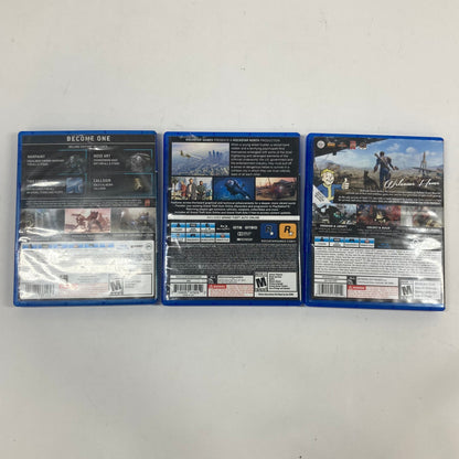 Lot of 3 Sony PlayStation 4 PS4 Games