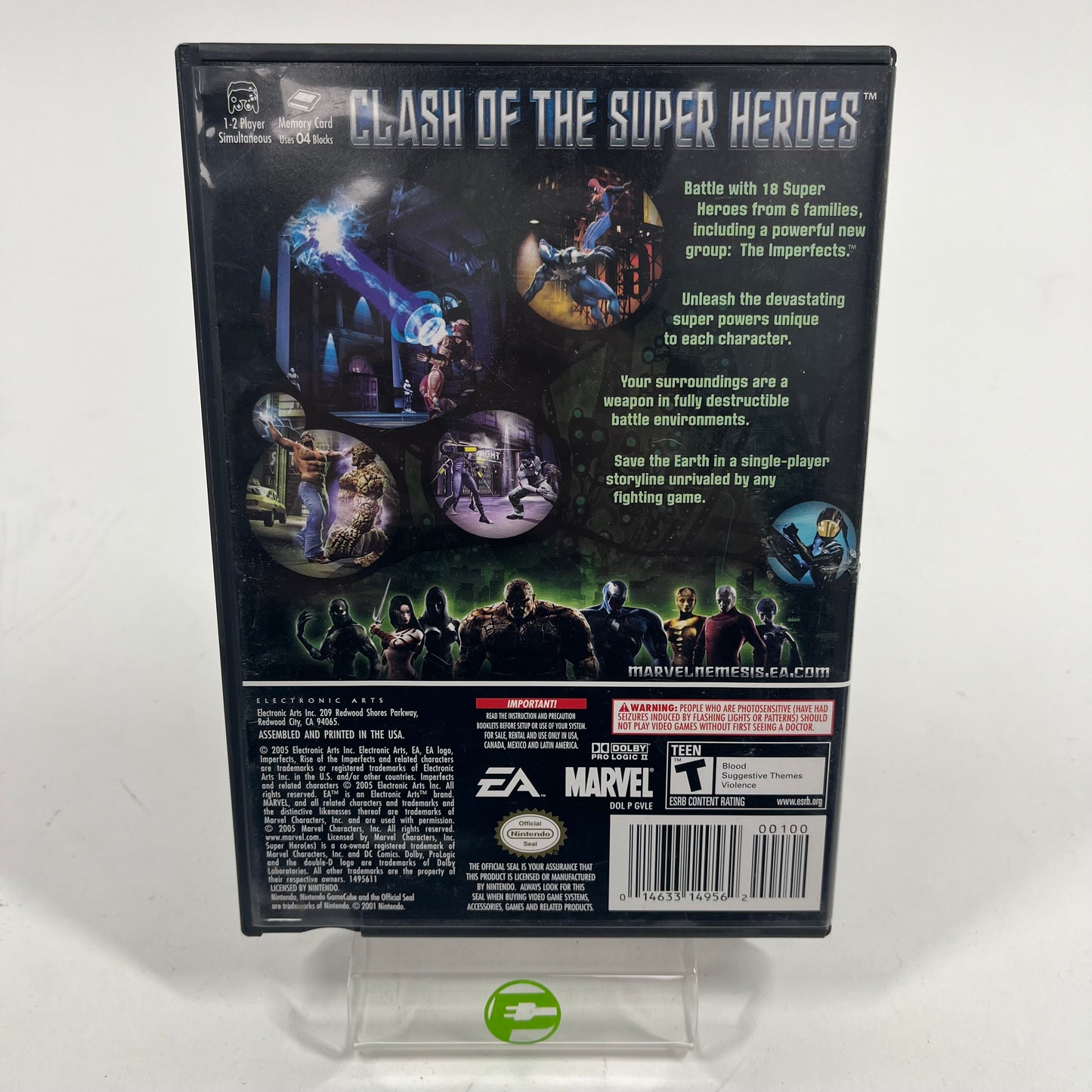 Marvel Nemesis Rise of the Imperfects (Nintendo GameCube, 2005)