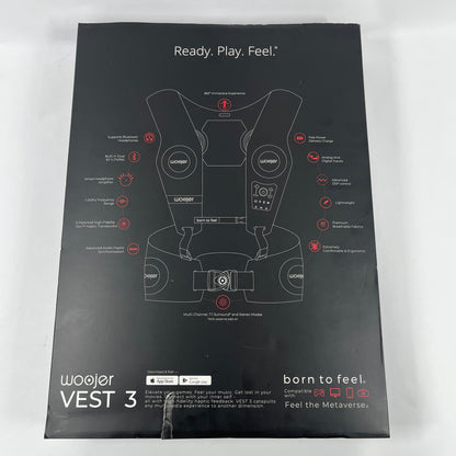 New Woojer Vest 3 Virtual Reality Haptic Vest