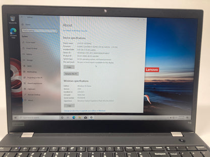 Lenovo ThinkPad 20S7S1N300 15" i5-10210u 1.6GHz 8GB RAM 256GB SSD