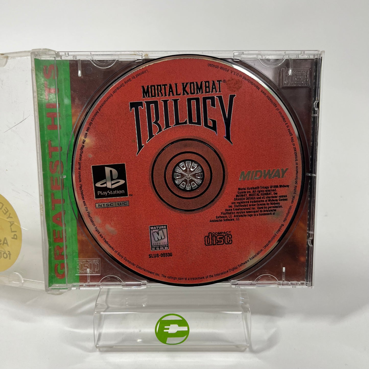 Mortal Kombat Trilogy (Sony PlayStation 1 PS1, 1995)